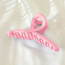 Load image into Gallery viewer, Solid Color Single Knot Hair Claw: Ivory