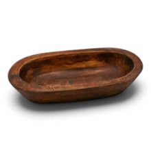 Load image into Gallery viewer, Petite Polished Mango Wood Food-Safe Bowl – 10"S: Walnut
