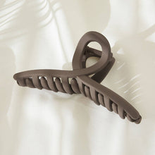 Load image into Gallery viewer, Solid Color Single Knot Hair Claw: Ivory
