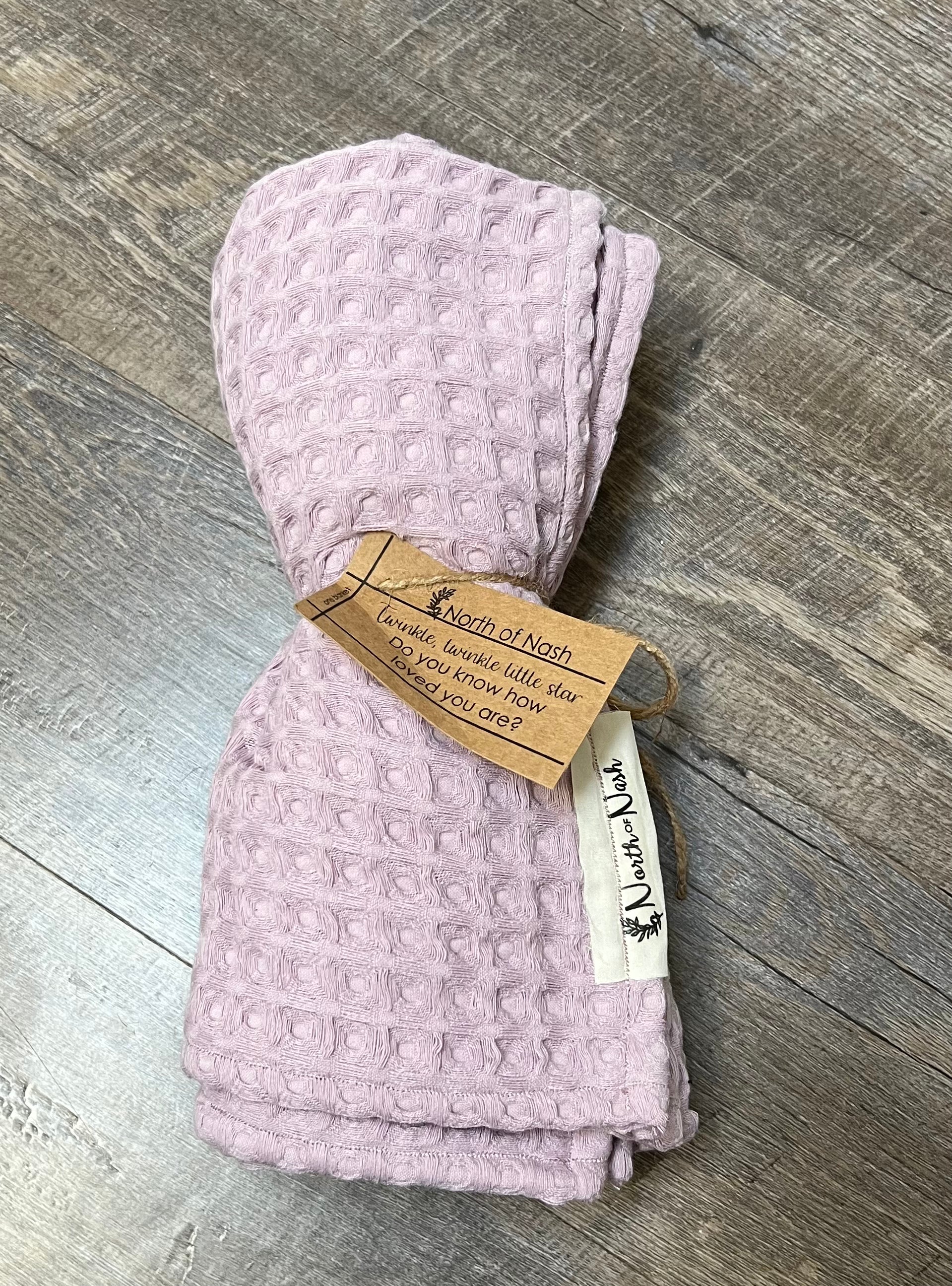 Lilac Waffle Blanket North of Nash