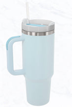 Load image into Gallery viewer, 40 oz, Stainless Steel and Silicon Tumbler: Light Rose Gold

