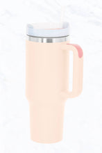 Load image into Gallery viewer, 40 oz, Stainless Steel and Silicon Tumbler: Pastel Blue
