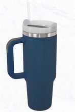 Load image into Gallery viewer, 40 oz, Stainless Steel and Silicon Tumbler: Light Rose Gold
