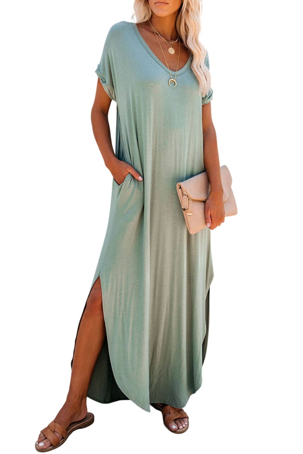 green emerald velvet dress Prosperina Tate Scallop Mini Shift Dress In Grass Green