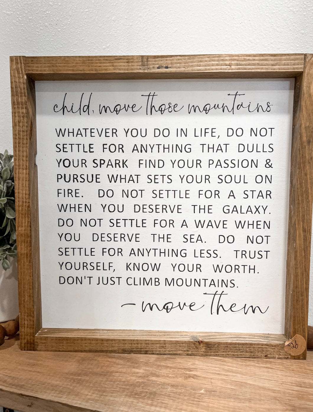 Move Them Sign