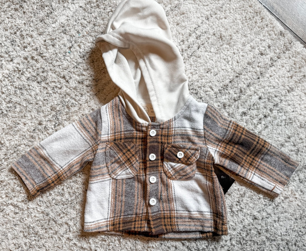 Brown & Cream Flannel