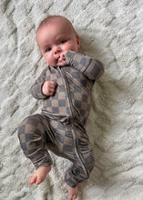 Load image into Gallery viewer, Brown Check Bamboo Sleeper
