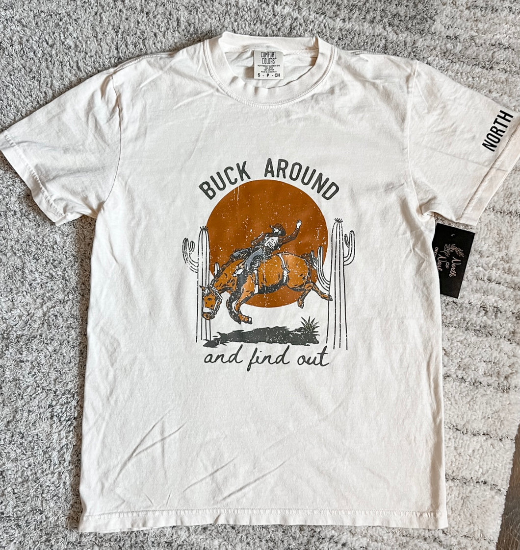 Buck Around Adult Tee