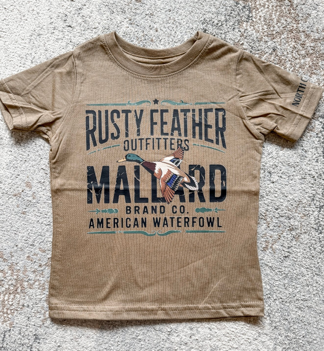 Rust Feather Tee