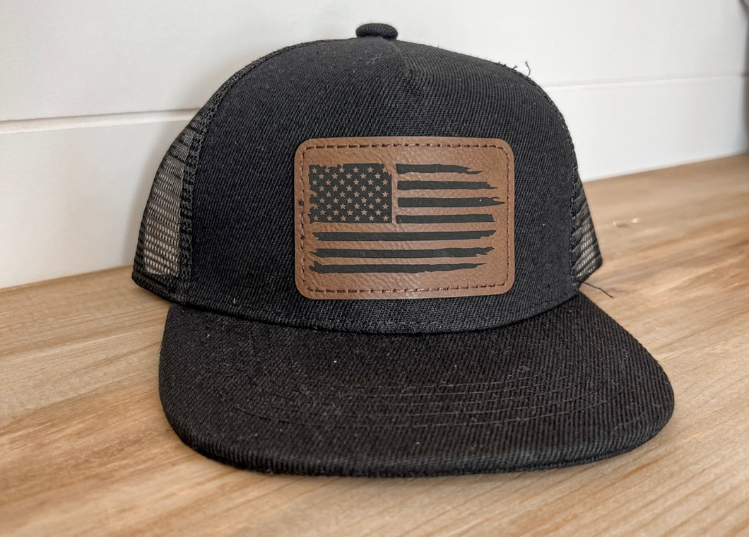 American Flag Kids Hat