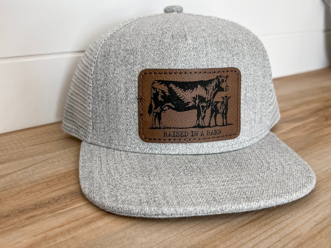 Raised In A Barn Kids Hat