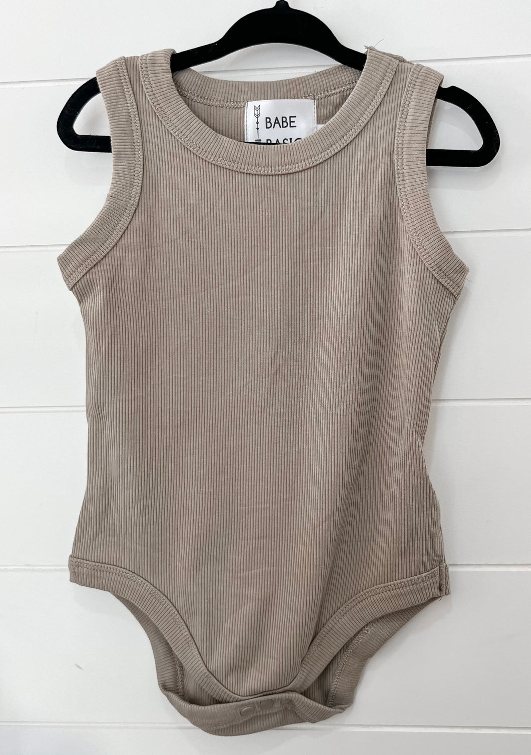 Ribbed Tank Onesie