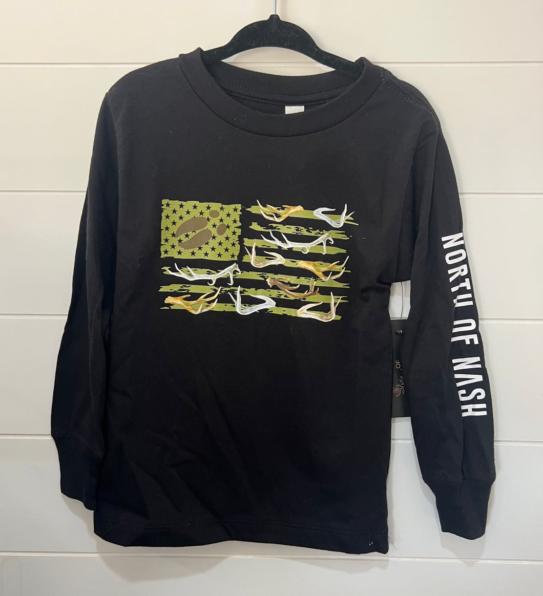 Antler Flag Long Sleeve