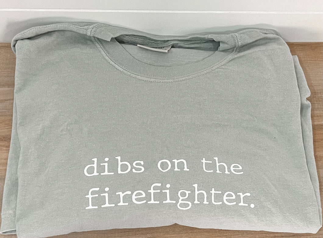 Dibs on the Firerfighter- Adult