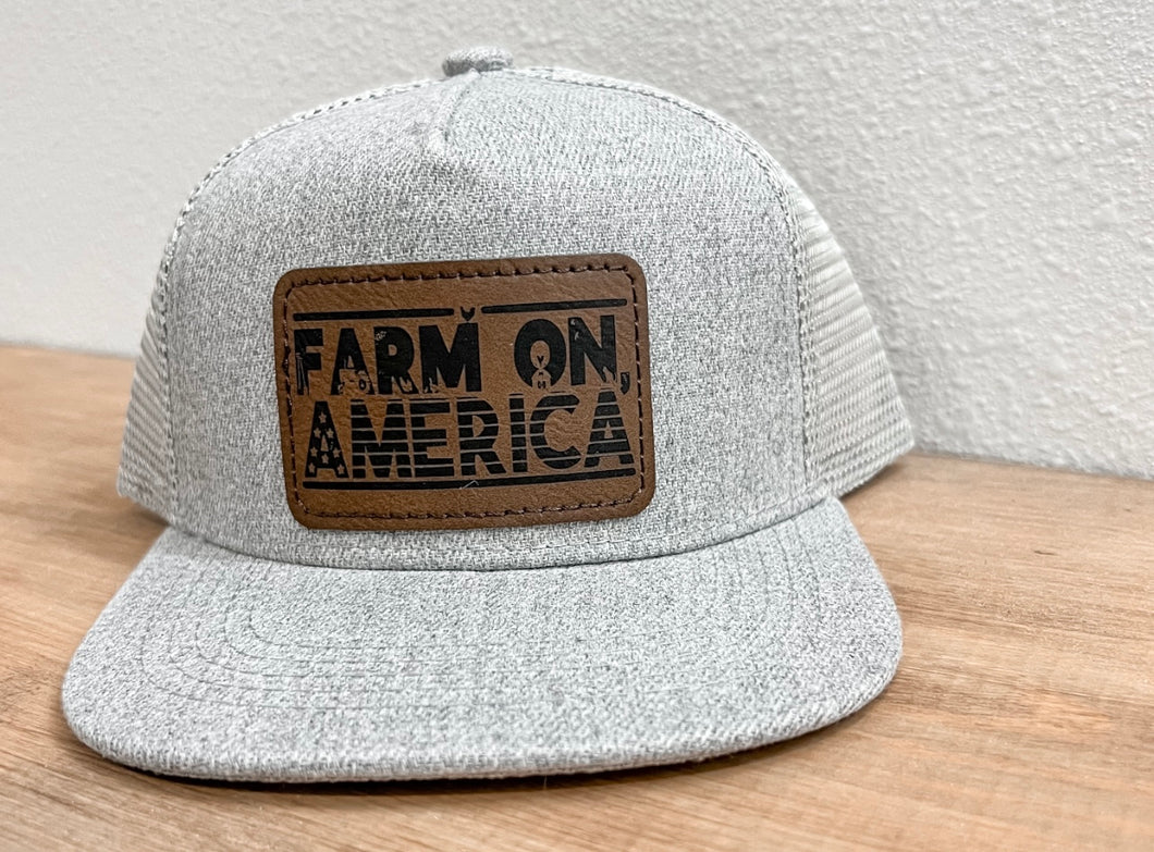 Farm on America Kids Hat