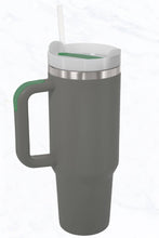 Load image into Gallery viewer, 40 oz, Stainless Steel and Silicon Tumbler: Light Rose Gold
