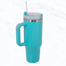 Load image into Gallery viewer, 40 oz, Stainless Steel and Silicon Tumbler: Light Rose Gold
