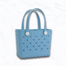 Load image into Gallery viewer, Small Patterned Beach Tote Bag(+4ct): Beige
