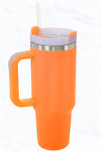 Load image into Gallery viewer, 40 oz, Stainless Steel and Silicon Tumbler: Pastel Blue
