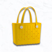 Load image into Gallery viewer, Small Patterned Beach Tote Bag(+4ct): Beige
