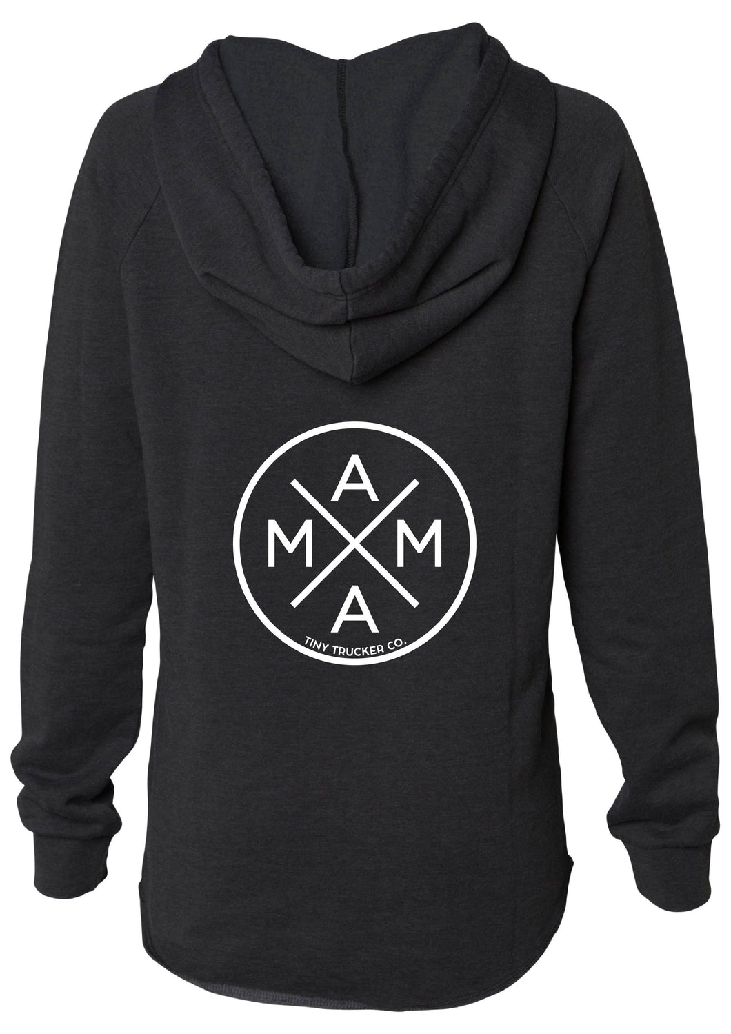 Mama V-Neck Sweatshirt - Black