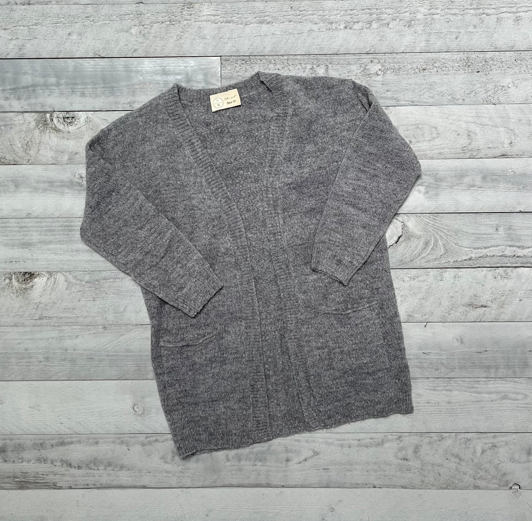 Gray Cardigan