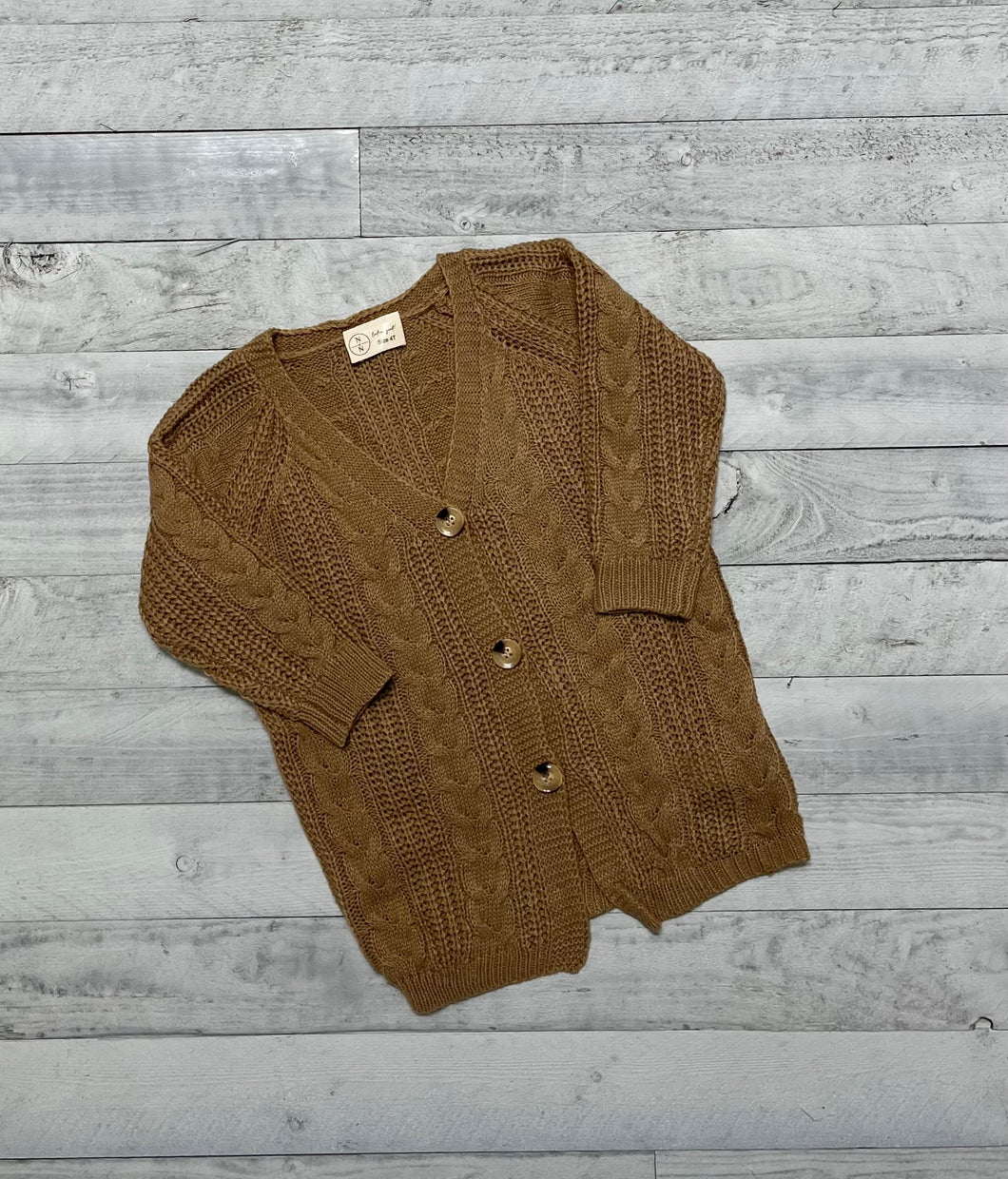 Tan Cardigan