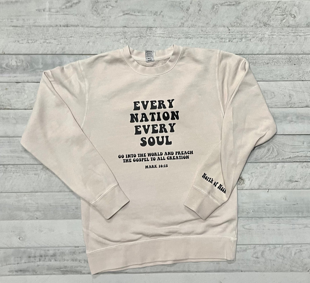 Every Nation Adult Crewneck