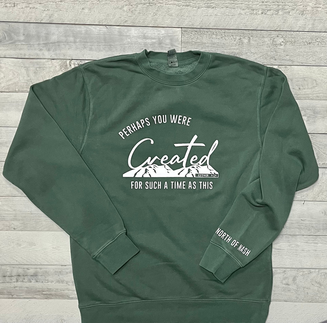 Created Adult Crewneck