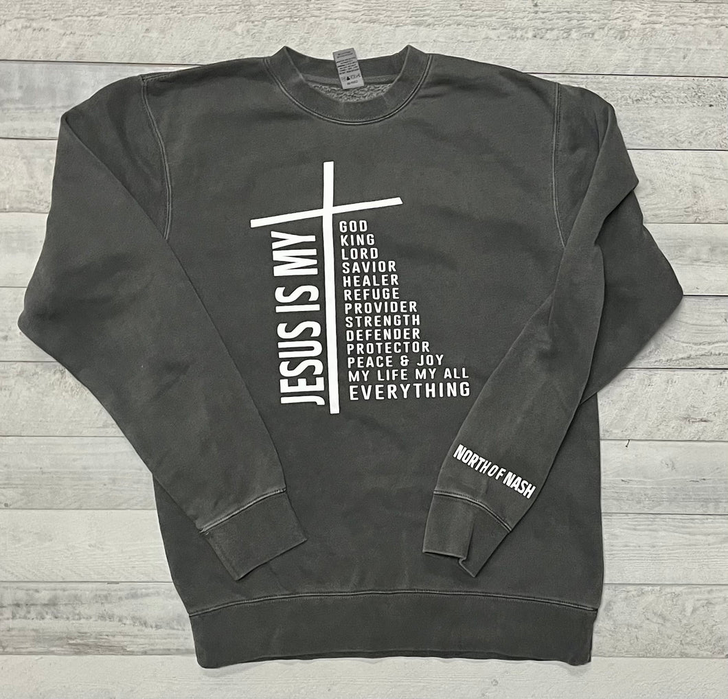 Jesus Is My Adult Crewneck