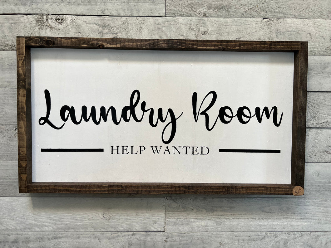 Laundry Room Sign